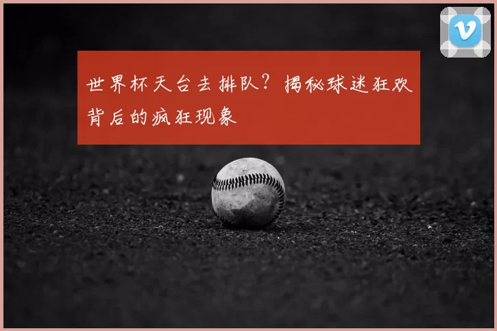 世界杯天台去排队？揭秘球迷狂欢背后的疯狂现象