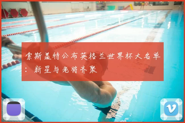 索斯盖特公布英格兰世界杯大名单:新星与老将齐聚