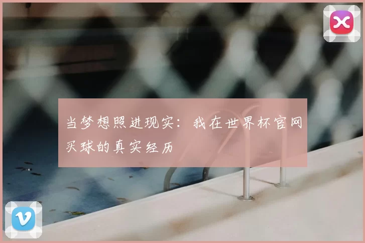 当梦想照进现实:我在世界杯官网买球的真实经历