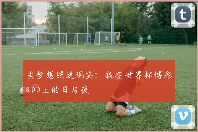 当梦想照进现实:我在世界杯博彩app上的日与夜